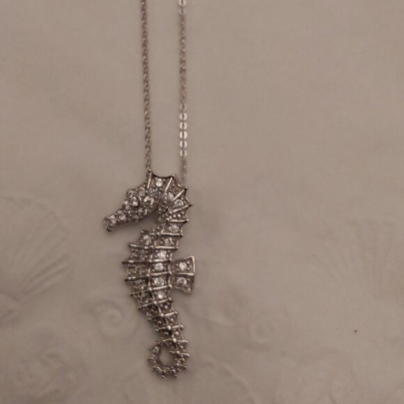 SEAHORSE NECKLACE, VERY BEAUTIFUL VINTAGE - Picture 11 of 16
